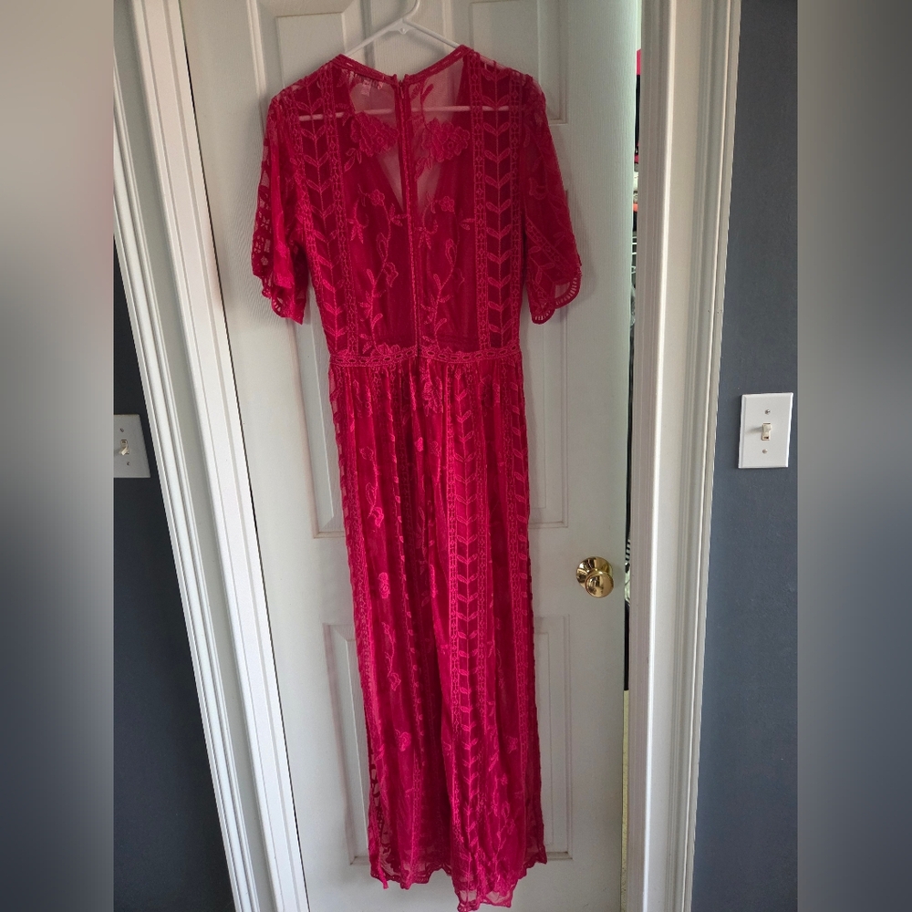Socialite Vibrant Pink Maxi Dress